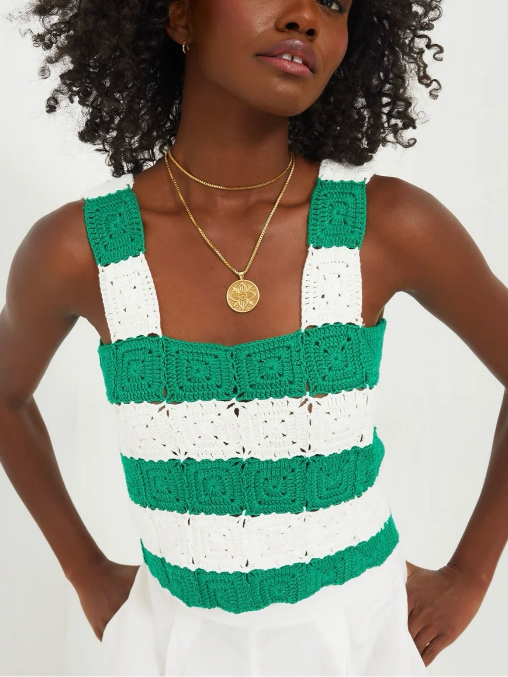 Hyacinth House Crochet Cooper Tank Top
